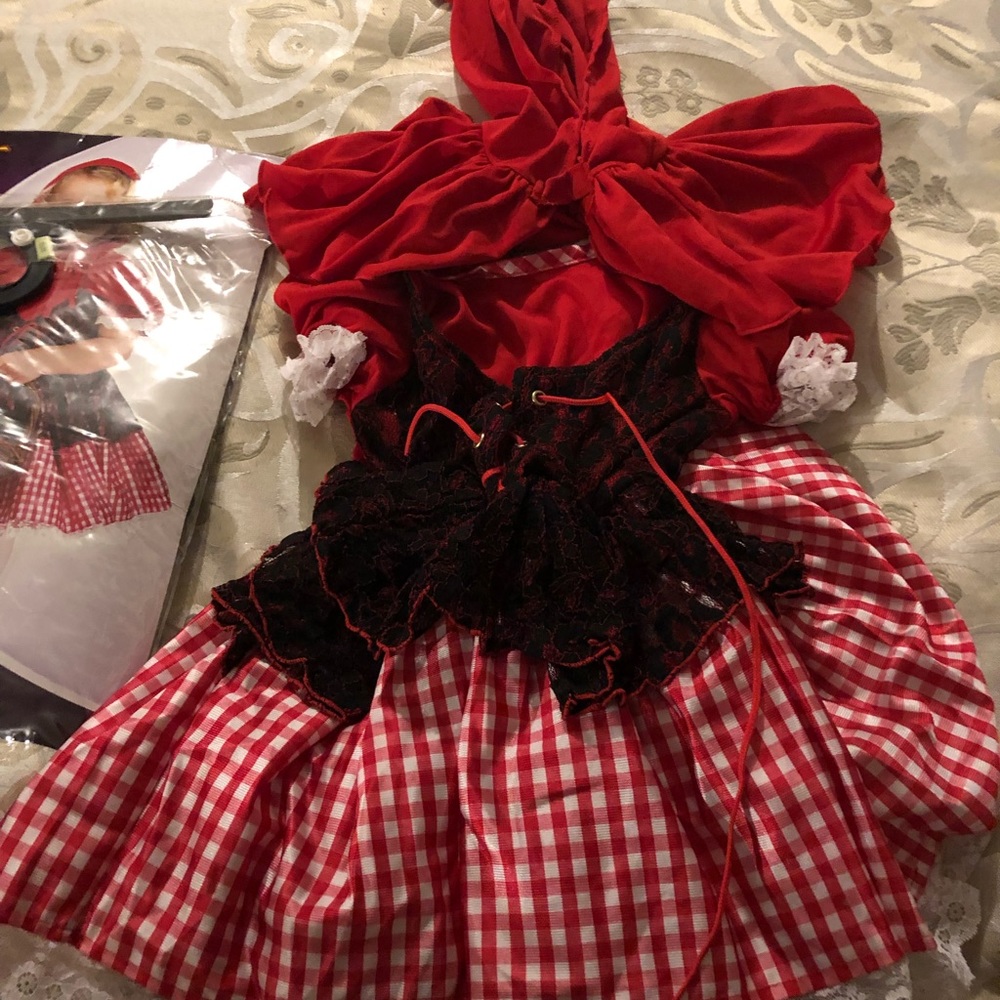 Toddler Little red riding hood costume 2t/4t